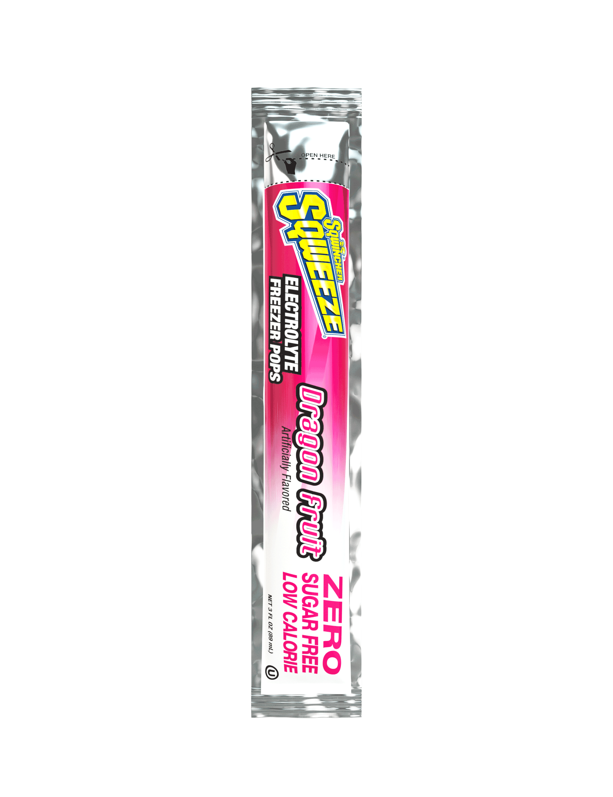 Sqwincher Sqweeze ZERO Pops - 3 oz Sugar Free Hydrating Freezer