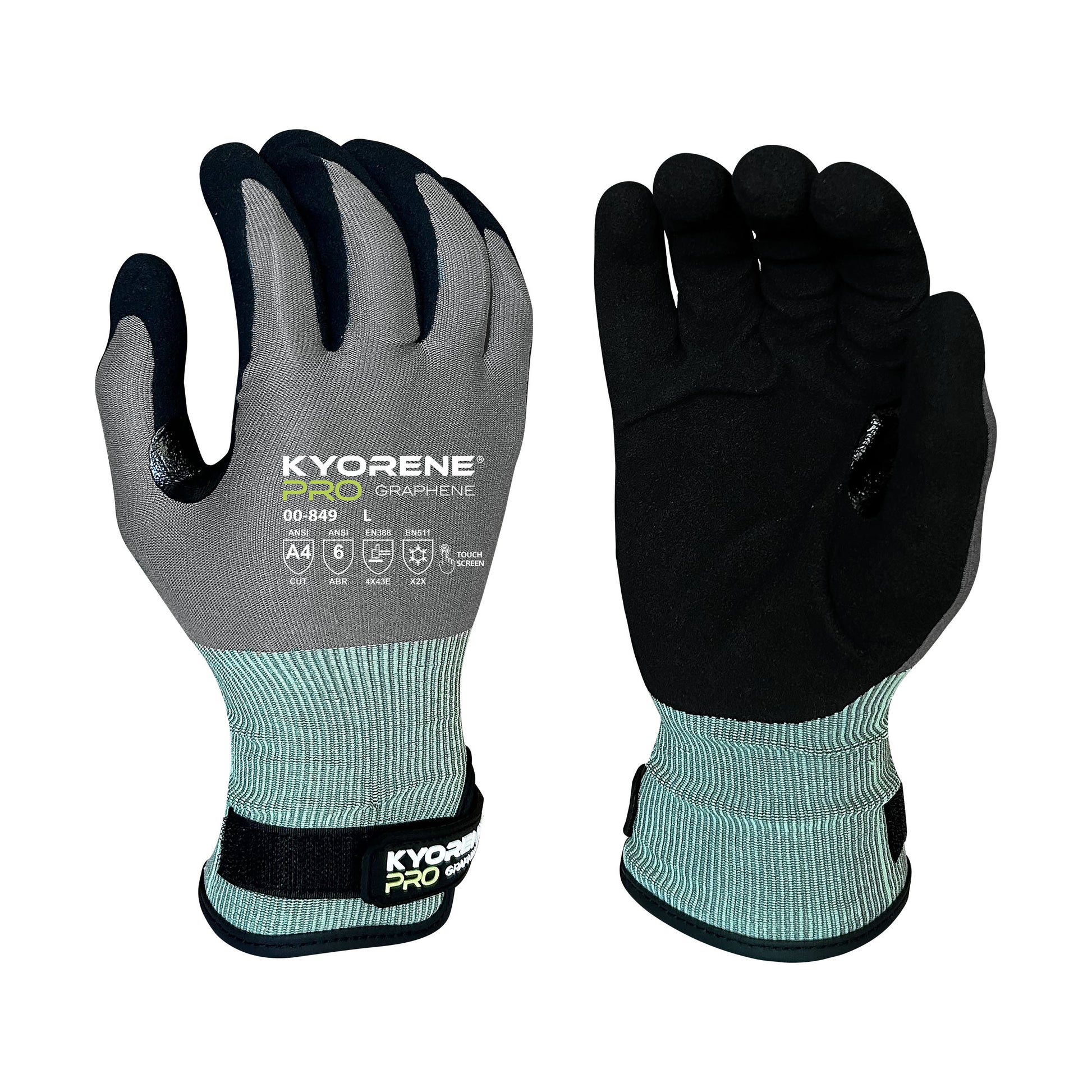 Armor Guys 00-849 Kyorene Pro Graphene Cut Level A4 Winter Gloves