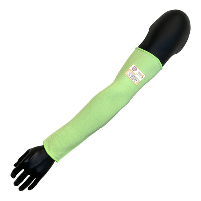 Armor Guys 01-019 Taeki5 Cut Resistant Sleeve - HiViz Yellow 18" - Cut Level A4 - 1/EA