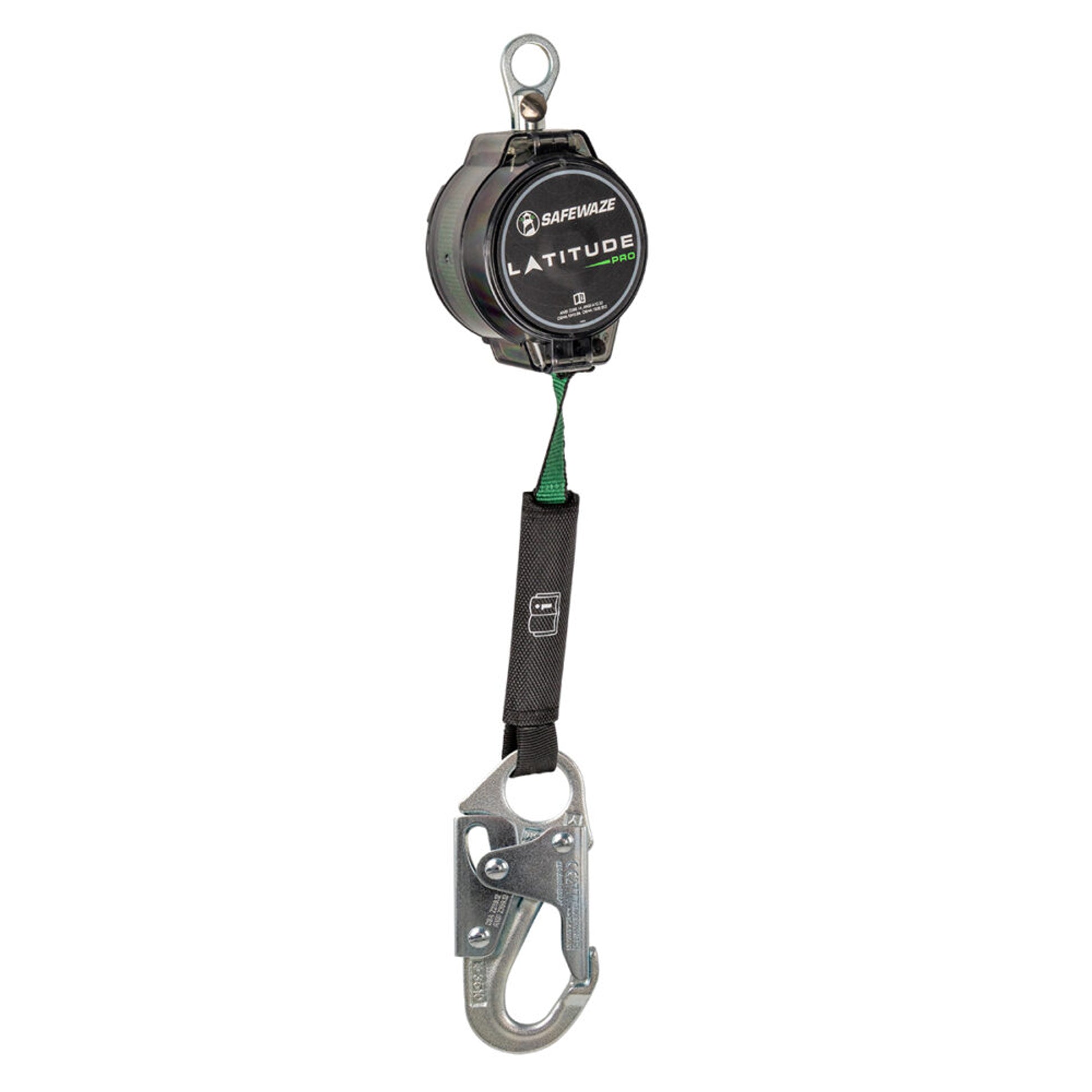 Safewaze Latitude Pro 7' Single Web SRL: No Attachment, Snap Hook - 018-5000