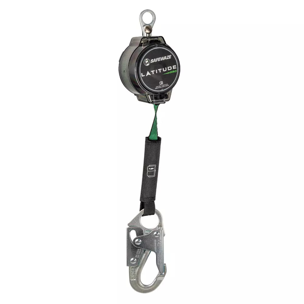 Safewaze Latitude Pro 7' Single Web SRL: No Attachment, Snap Hook - 018-5000