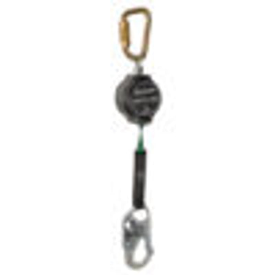 Safewaze Latitude Pro 7' Single Web SRL: Carabiner, Snap Hook - 018-5004