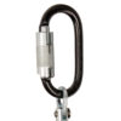 Safewaze Latitude Pro 7' Single Web SRL: Triple Lock Carabiner, Snap Hook - 018-5008