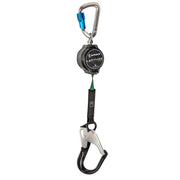 Safewaze Latitude Pro 7' Single Web SRL: Alu Carabiner, Alu Rebar Hook - 018-5015
