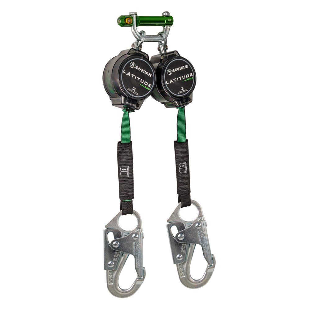 Safewaze Latitude Pro 7' Dual Web SRL: 9013 BWB, Snap Hooks - 018-5024 ...