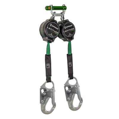 Safewaze Latitude Pro 7' Dual Web SRL: 9013 BWB, Snap Hooks - 018-5024