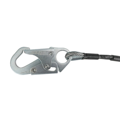 Safewaze Leading Edge 6' Energy Absorbing Lanyard: Snap Hooks - 019-2011