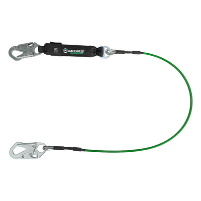 Safewaze Leading Edge 6' Energy Absorbing Lanyard: Snap Hooks - 019-2011