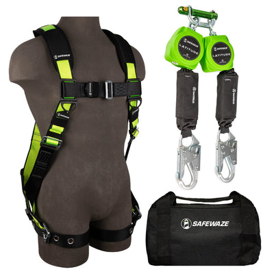 Safewaze PRO Bag Combo: FS185-L/XL, 019-5052, FS8150 - 019-3041