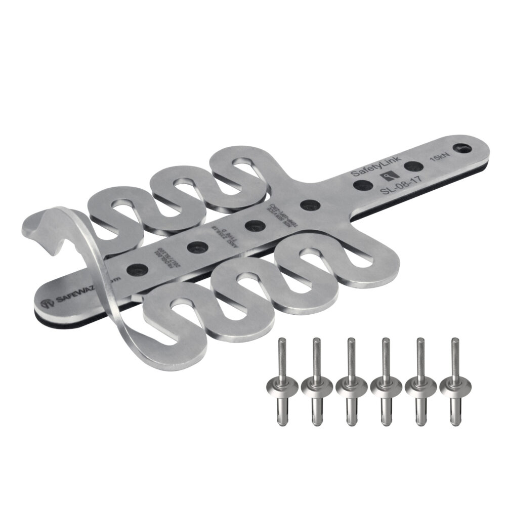 Safewaze FrogLink Permanent Roof Anchor with Rivets	 - 019-4006