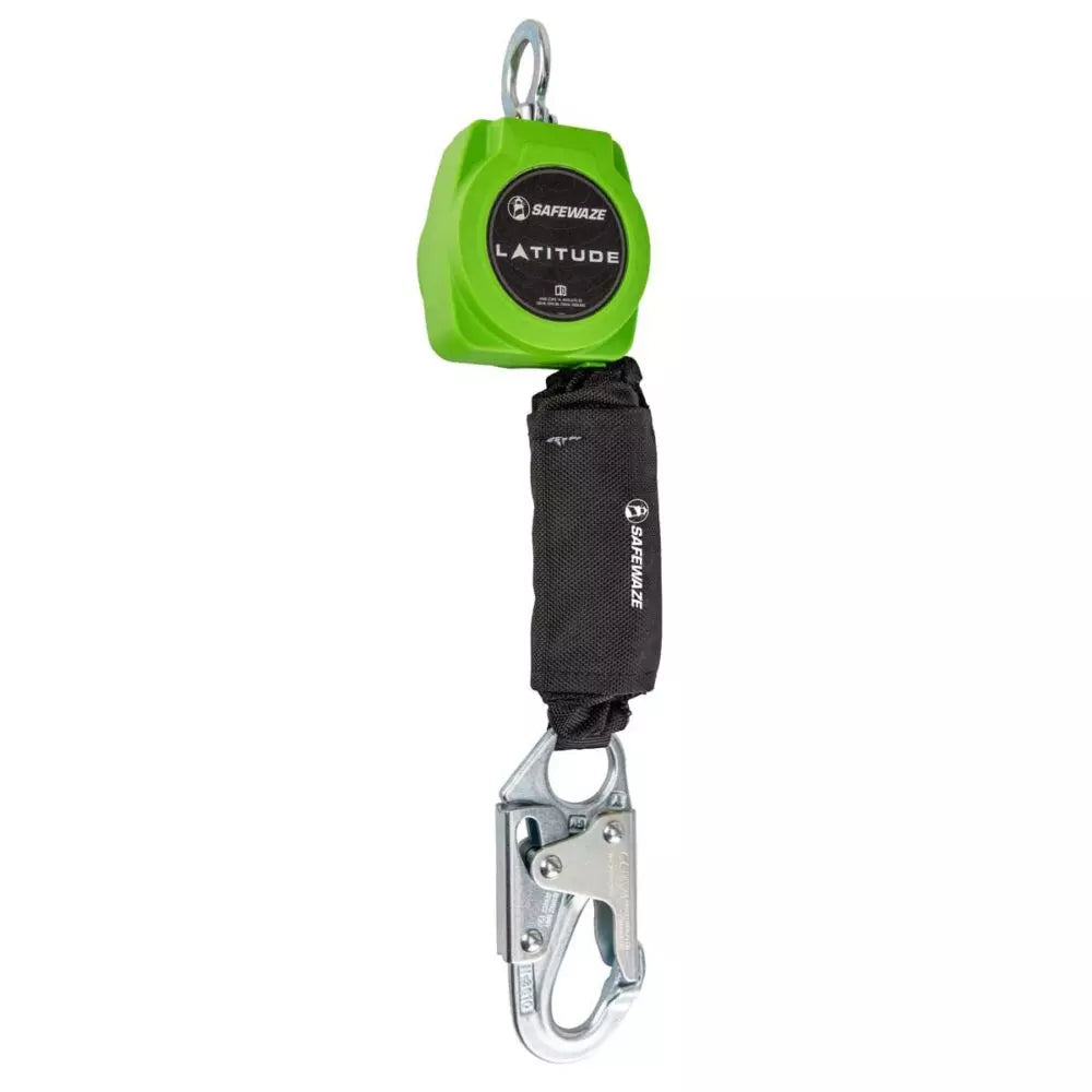 Safewaze Latitude 6' Single Web SRL: No Connector, Snap Hook - 019-5040