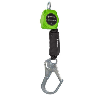 Safewaze Latitude 6' Single Web SRL: No Connector, Steel Rebar Hook - 019-5042