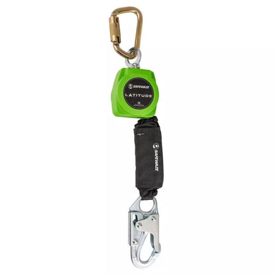 Safewaze Latitude 6' Single Web SRL: Carabiner, Snap Hook - 019-5044