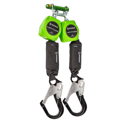 Safewaze Latitude 6' Dual Web SRL: 9013 BWB, Alu Rebar Hooks - 019-5055