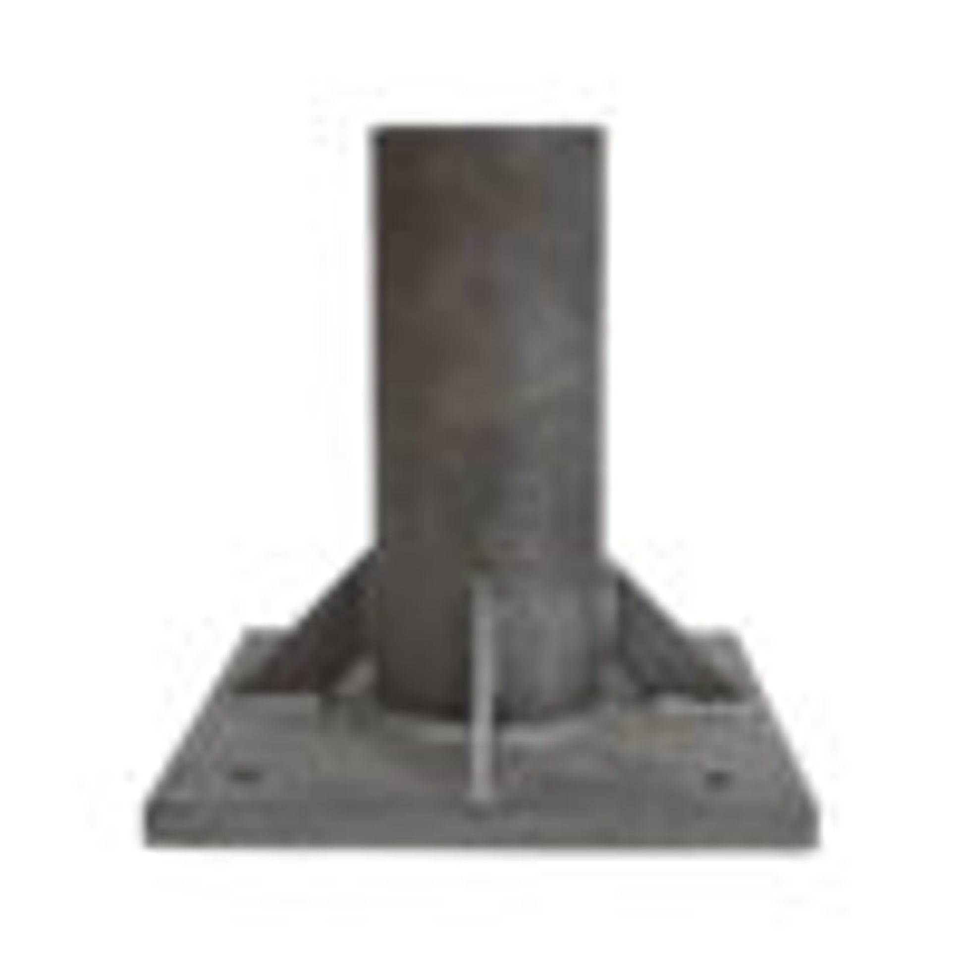 Safewaze Weld-on SafeLink Post Baseplate	 - 019-8035