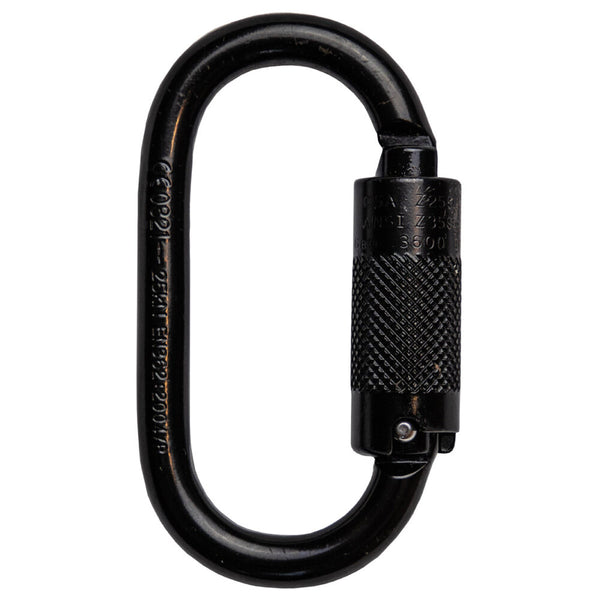 Safewaze Oval Steel Triple Lock Carabiner - 019-9002