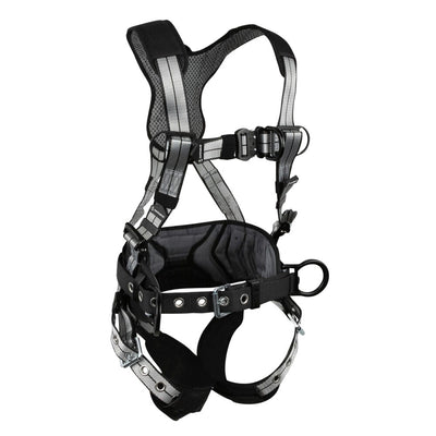 Safewaze PRO+ Slate Construction Harness: Alu 3D, Alu QC Chest, Alu FD, TB Legs (L) - 020-1183