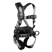 Safewaze PRO+ Slate Construction Harness: Alu 3D, Alu QC Chest, Alu FD, TB Legs (XS) - 020-1180