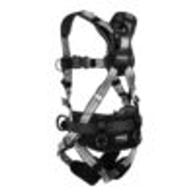 Safewaze PRO+ Slate Construction Harness: Alu 3D, Alu QC Chest, Alu FD, TB Legs (XS) - 020-1180