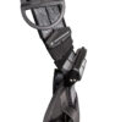 Safewaze PRO+ Slate Construction Harness: Alu 3D, Alu QC Chest, Alu FD, TB Legs (XS) - 020-1180
