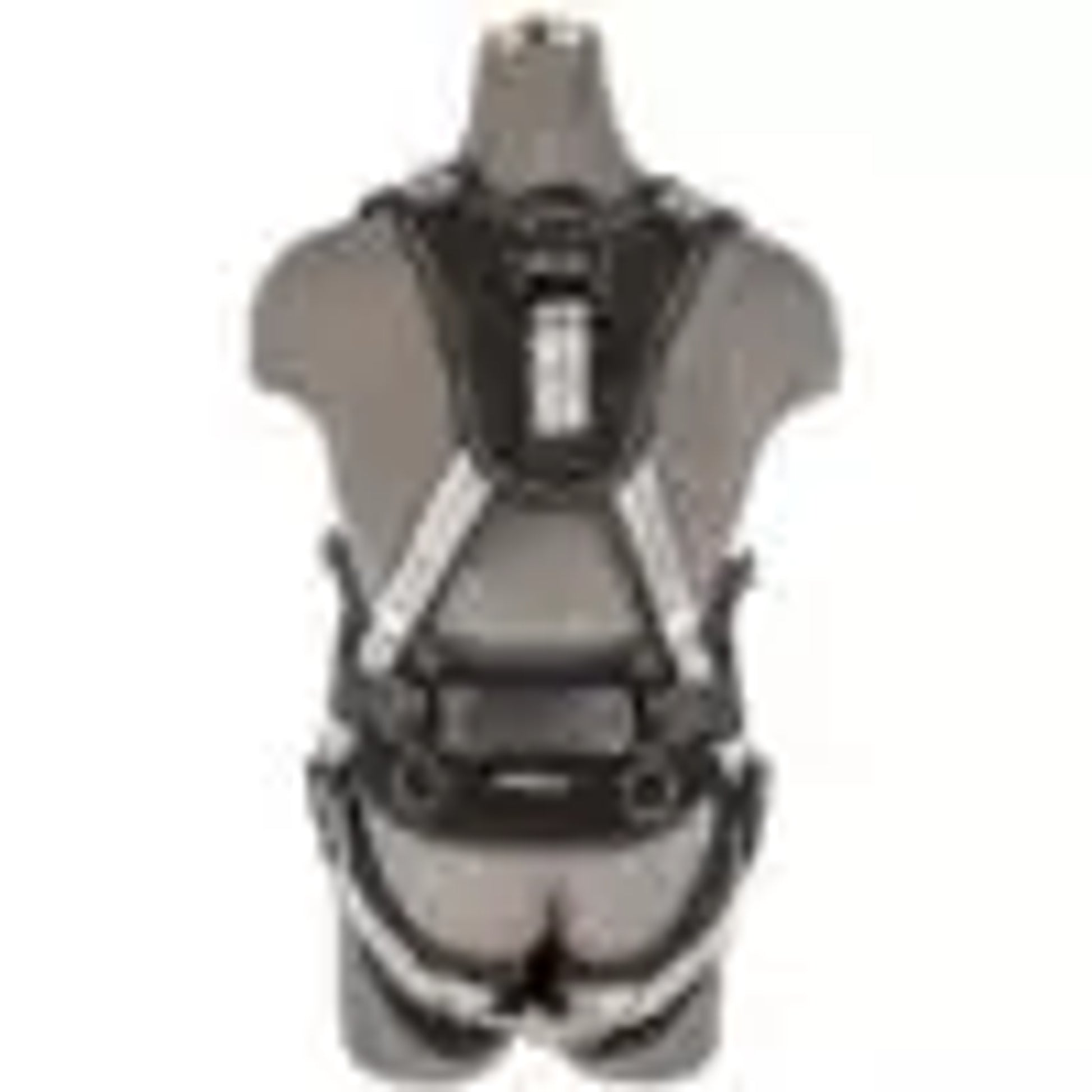 Safewaze PRO+ Slate Construction Harness: Alu 3D, Alu QC Chest, TB Legs (L) - 020-1191