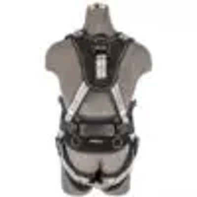 Safewaze PRO+ Slate Construction Harness: Alu 3D, Alu QC Chest, TB Legs (S) - 020-1189