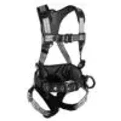 Safewaze PRO+ Slate Construction Harness: Alu 3D, Alu QC Chest, TB Legs (S) - 020-1189