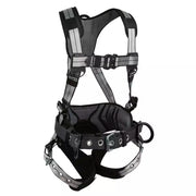 Safewaze PRO+ Slate Construction Harness: Alu 3D, Alu QC Chest, TB Legs (S) - 020-1189