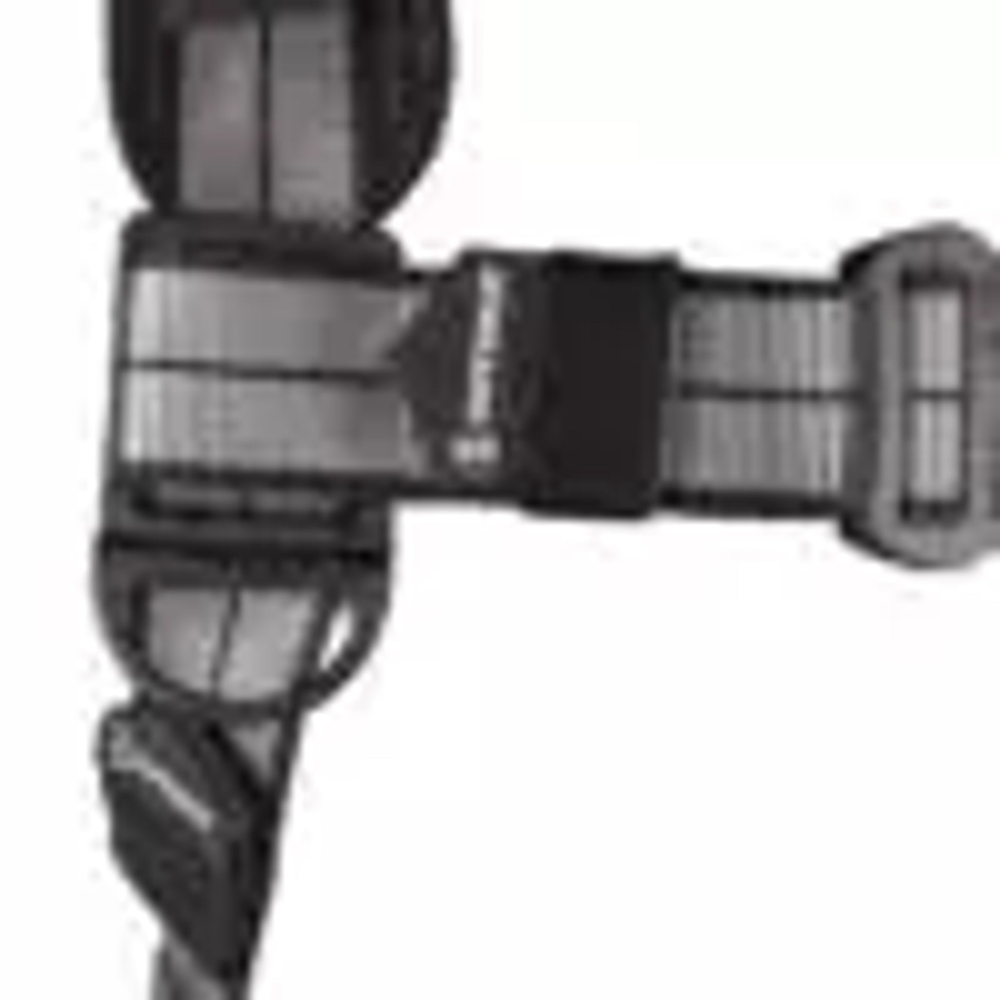 Safewaze PRO+ Slate Construction Harness: Alu 3D, Alu QC Chest/Legs, Trauma Relief (S) - 025-1757