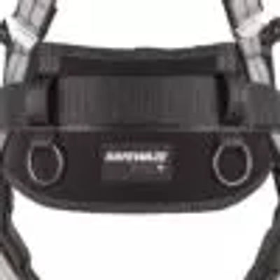 Safewaze PRO+ Slate Construction Harness: Alu 3D, Alu QC Chest/Legs, Trauma Relief (S) - 025-1757