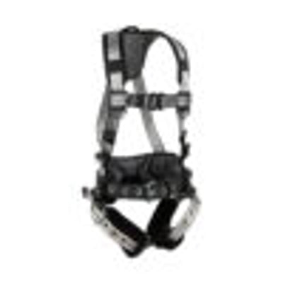 Safewaze PRO+ Slate Construction Harness: Alu 1D, Alu QC Chest, TB Legs (XS) - 020-1196