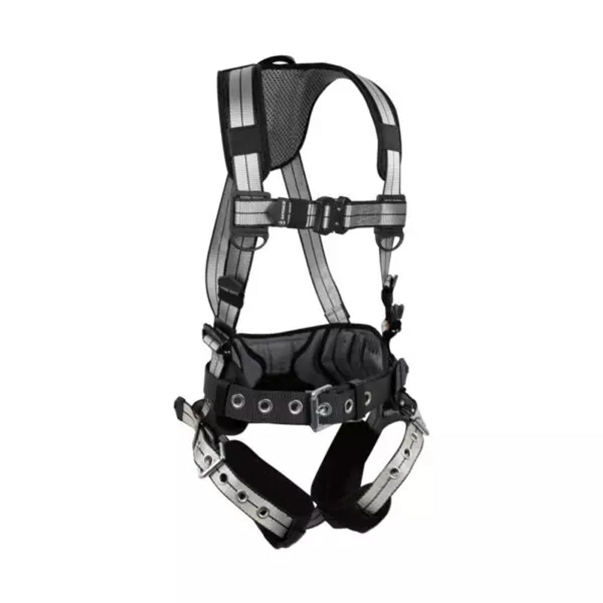 Safewaze PRO+ Slate Construction Harness: Alu 1D, Alu QC Chest, TB Legs (XS) - 020-1196