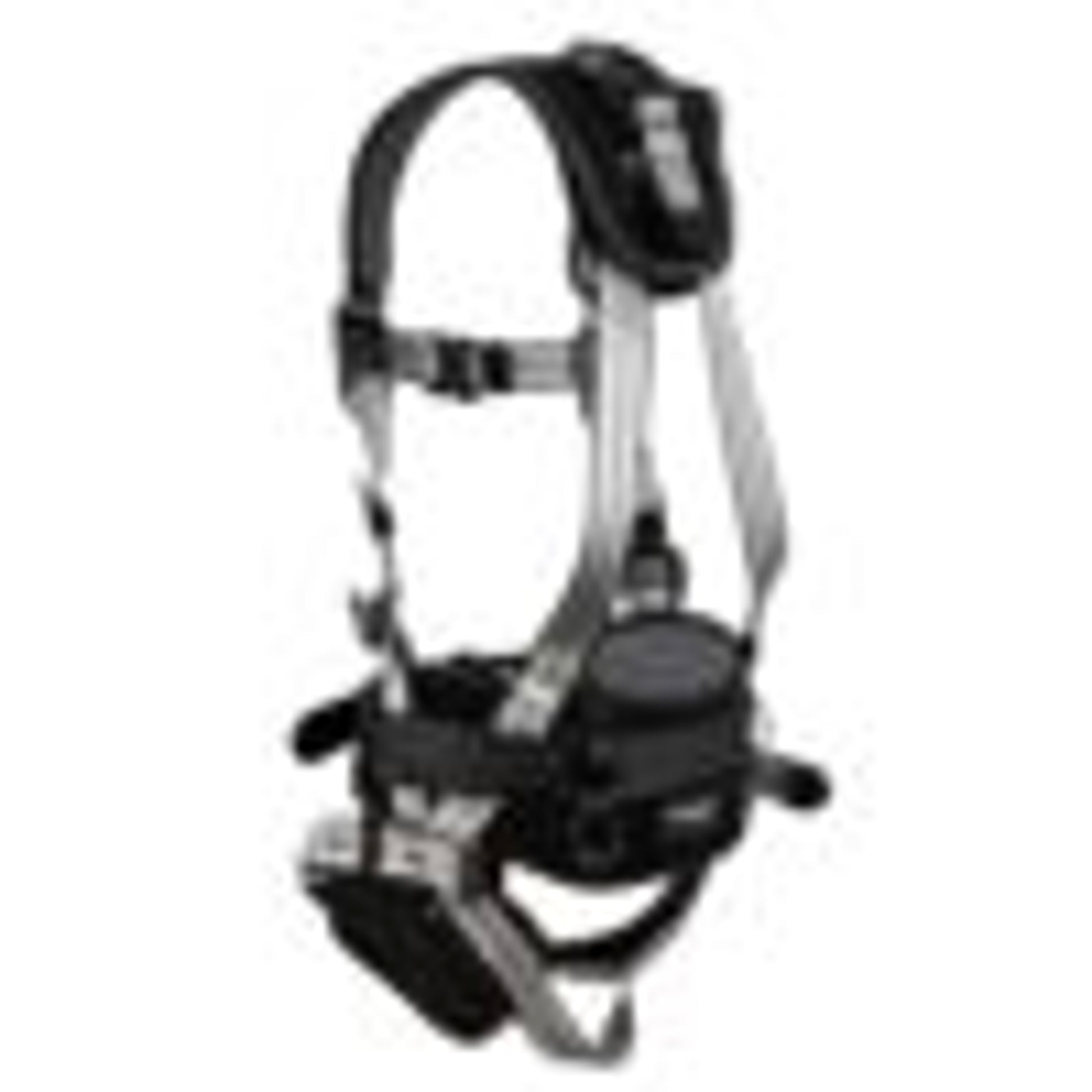 Safewaze PRO+ Slate Construction Harness: Alu 1D, Alu QC Chest, TB Legs (XS) - 020-1196