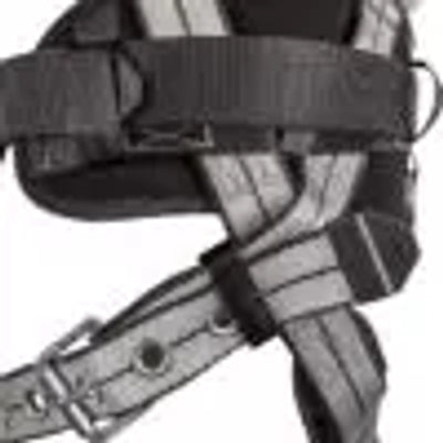 Safewaze PRO+ Slate Construction Harness: Alu 1D, Alu QC Chest, TB Legs (XS) - 020-1196