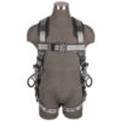 Safewaze PRO+ Slate Harness: Alu 3D, Alu QC Chest, TB Legs (S) - 020-1205