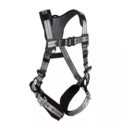 Safewaze PRO+ Slate Harness: Alu 3D, Alu QC Chest, TB Legs (M) - 020-1206