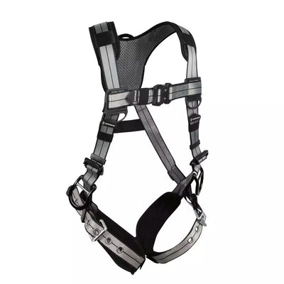 Safewaze PRO+ Slate Harness: Alu 3D, Alu QC Chest, TB Legs (XS) - 020-1204
