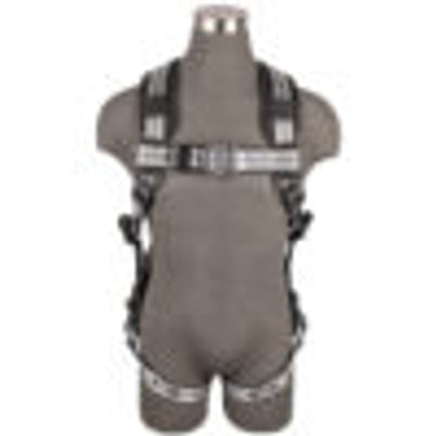 Safewaze PRO+ Slate Harness: Alu 1D, Alu QC Chest, TB Legs (3X) - 020-1234