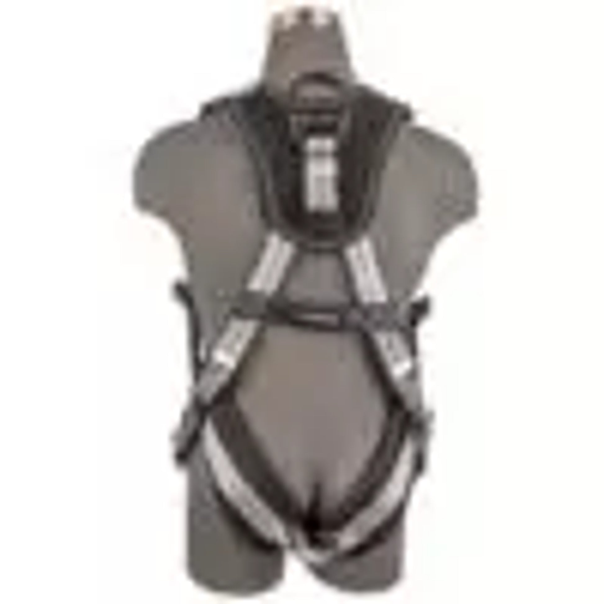 Safewaze PRO+ Slate Harness: Alu 1D, Alu QC Chest, TB Legs (3X) - 020-1234