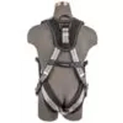 Safewaze PRO+ Slate Harness: Alu 1D, Alu QC Chest, TB Legs (3X) - 020-1234