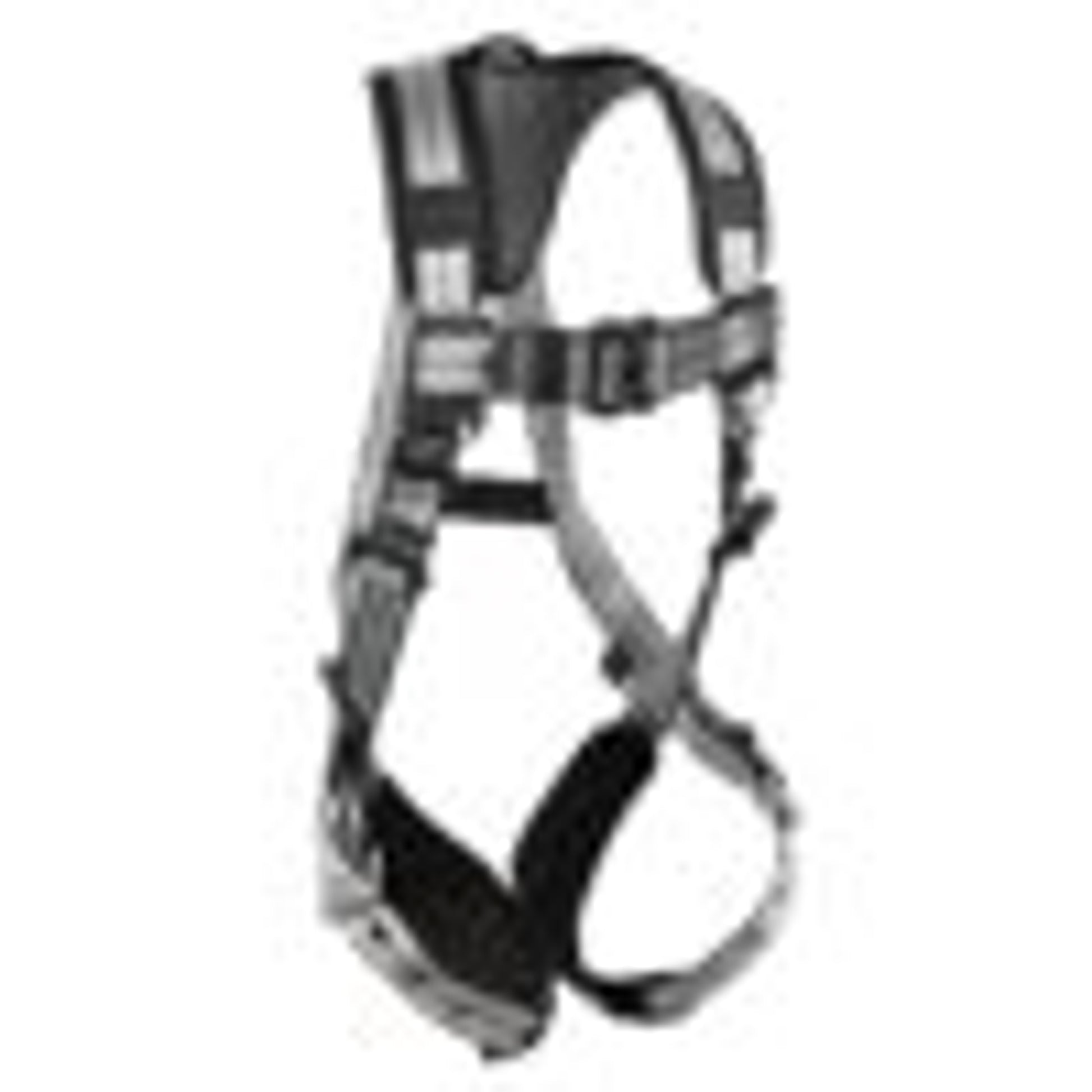 Safewaze PRO+ Slate Harness: Alu 1D, Alu QC Chest, TB Legs (3X) - 020-1234