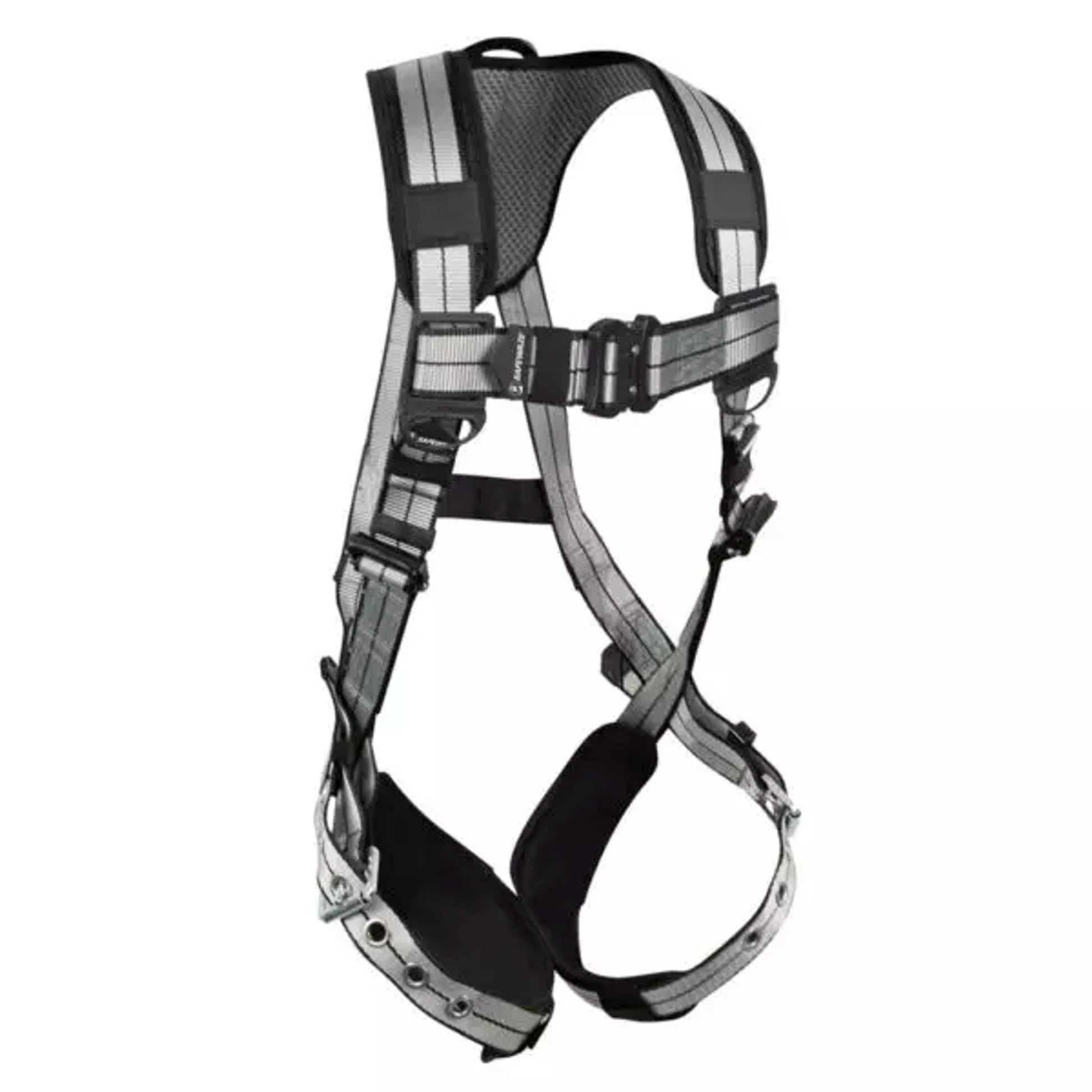 Safewaze PRO+ Slate Harness: Alu 1D, Alu QC Chest, TB Legs (M) - 020-1230