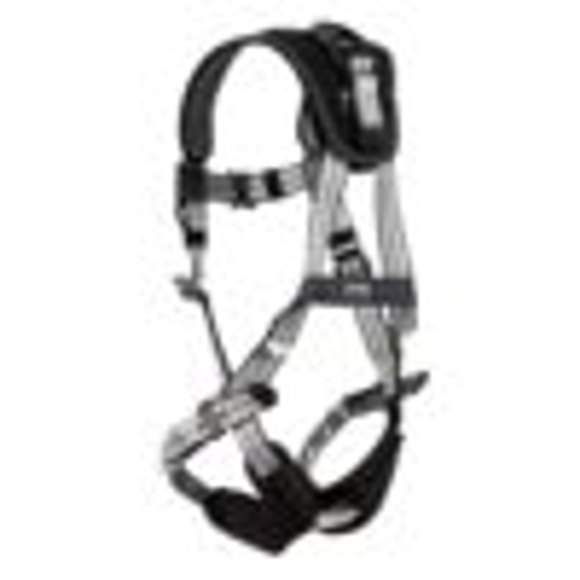 Safewaze PRO+ Slate Harness: Alu 1D, Alu QC Chest, TB Legs (3X) - 020-1234