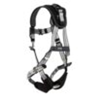 Safewaze PRO+ Slate Harness: Alu 1D, Alu QC Chest, TB Legs (3X) - 020-1234