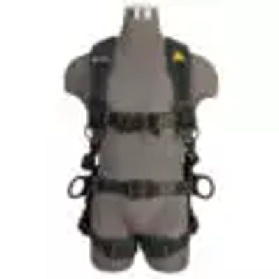Safewaze Arc Flash Construction Harness: DE 3D, DE QC Chest, DE FD, DE QC Legs (S) - 020-1251