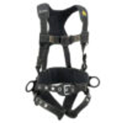 Safewaze Arc Flash Construction Harness: DE 3D, DE QC Chest, TB Legs (3X) - 020-1264