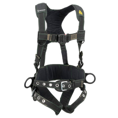 Safewaze Arc Flash Construction Harness: DE 3D, DE QC Chest, TB Legs (3X) - 020-1264