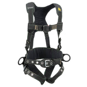 Safewaze Arc Flash Construction Harness: DE 3D, DE QC Chest, TB Legs (L) - 020-1261