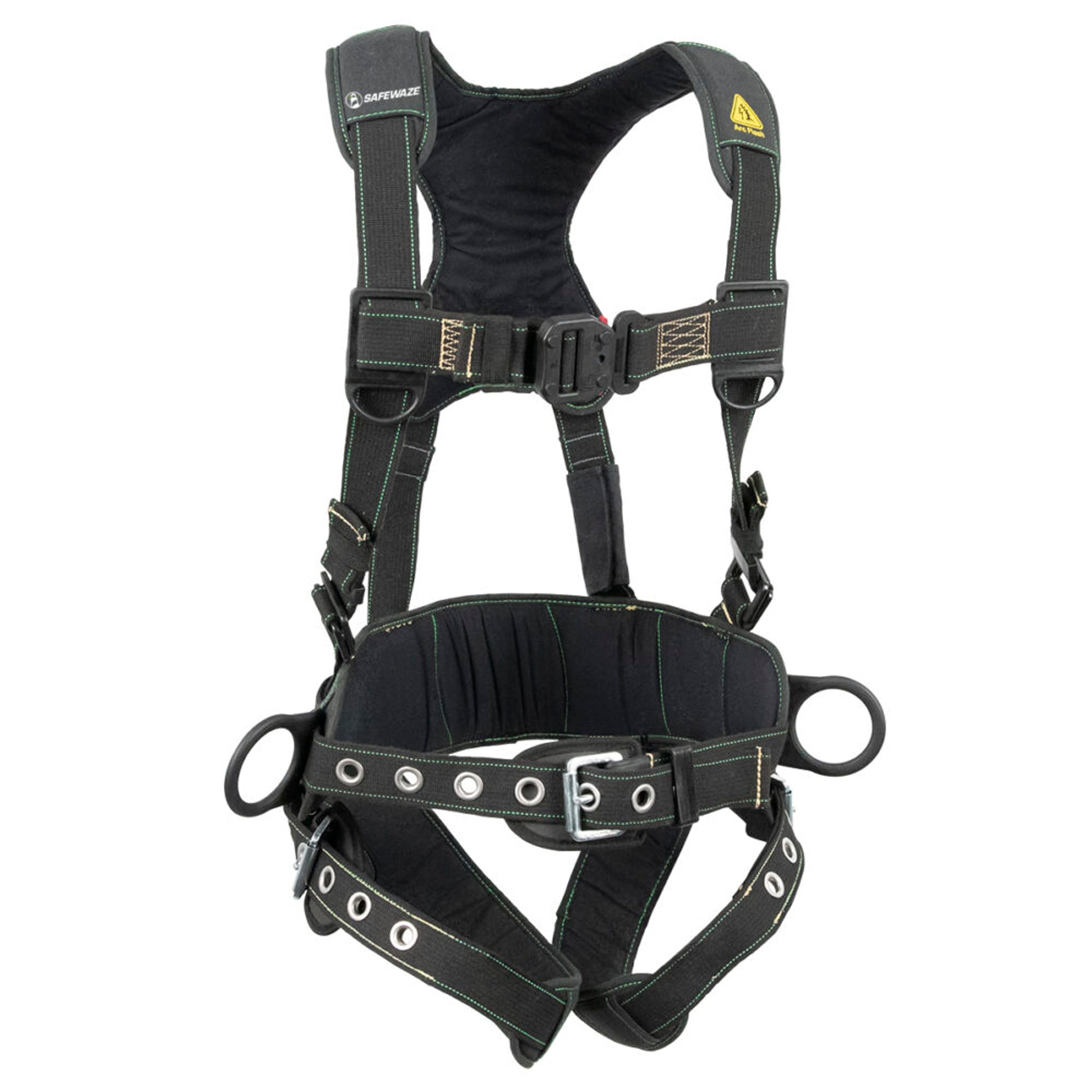 Safewaze Arc Flash Construction Harness: DE 3D, DE QC Chest, TB Legs (3X) - 020-1264