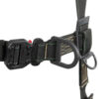 Safewaze Arc Flash Harness: DE 3D, DE QC Chest, DE FD, TB Legs (M) - 020-1268